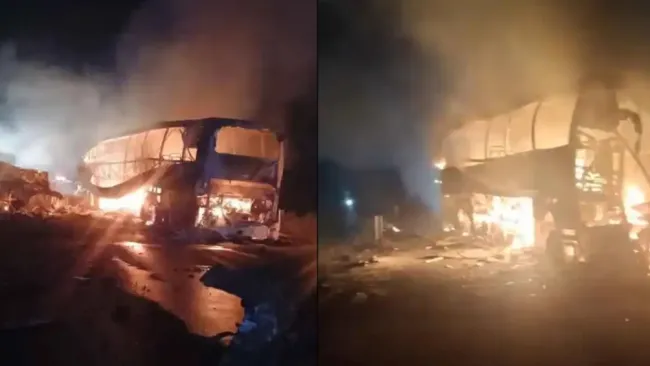 Accidente en carretera en la madrugada del día de hoy