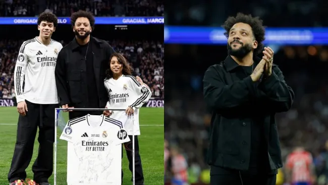 ¡Merecido! Real Madrid realiza a homenaje a Marcelo en previa vs Atlético