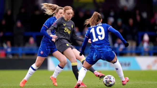 Everton acaba con racha de portería invicta de Chelsea Femenil este año