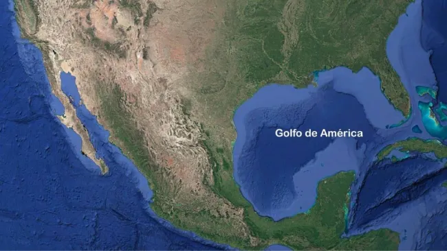 Google Maps actualiza el nombre del Golfo de México a “Golfo de América” solo en EE. UU