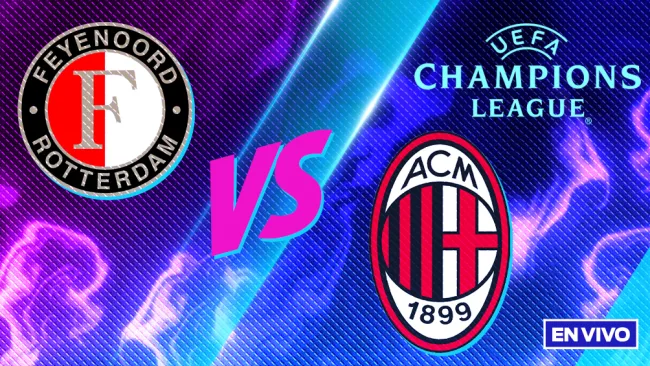 Feyenoord vs Milan EN VIVO UEFA Champions League Playoffs Ida 