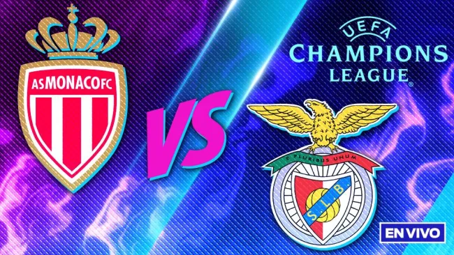 Monaco vs Benfica UEFA Champions League EN VIVO Playoffs Ida