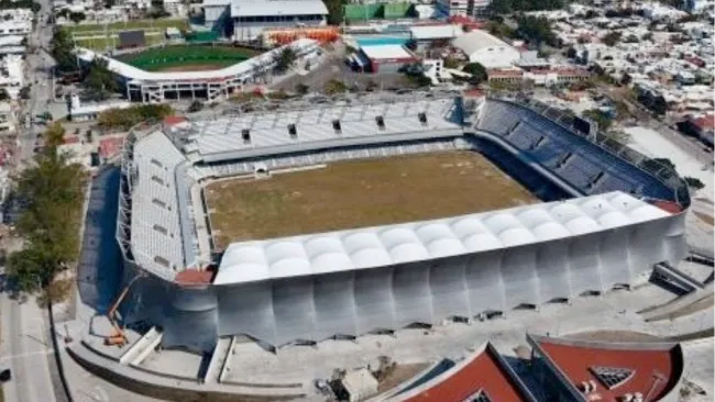 Así va la remodelación del estadio de Veracruz
