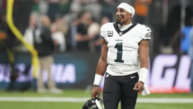 Jalen Hurts ya puede cambiar su fondo de pantalla