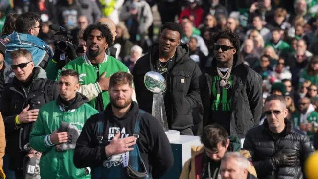 Philadelphia Eagles festejan campeonato con desfile e insultos a Mahomes y Taylor Swift