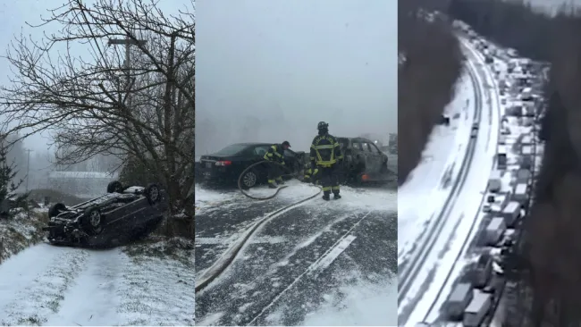 La tormenta invernal pegó con fuerza en varias comunidades estadounidenses.