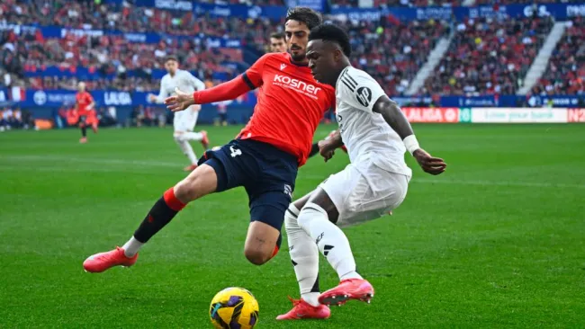 Real Madrid empata ante Osasuna y deja su liderato en riesgo