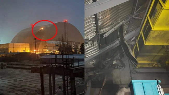 La Agencia Internacional de Energía Atómica revisó los daños ocasionados.