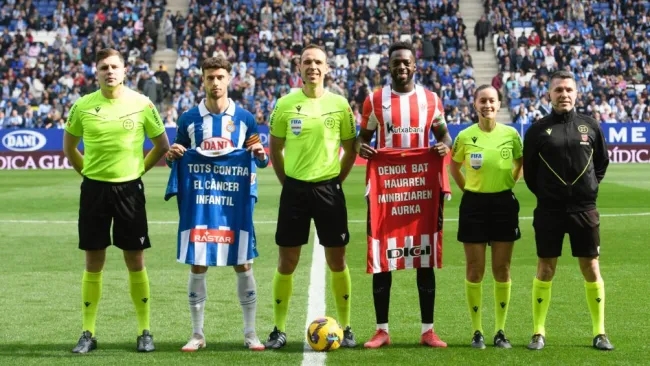 Espanyol vs Athletic Bilbao fue interrumpido brevemente por cánticos racistas