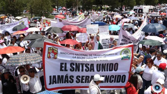 ¡Otra manifestación este 17 de febrero! Trabajadores de la salud anuncian bloqueos en CDMX y EDOMEX