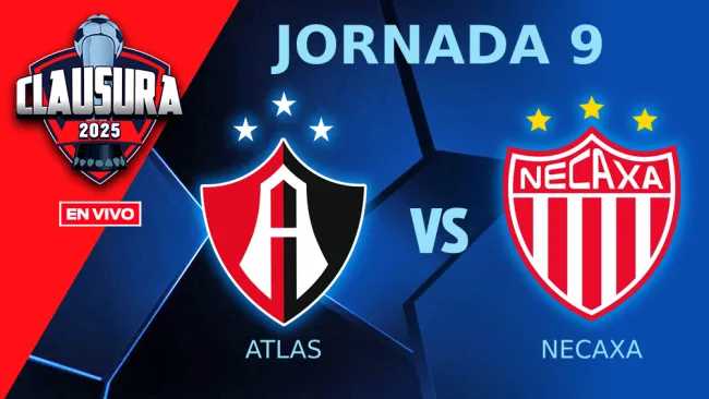 Atlas vs Necaxa EN VIVO Liga MX Clausura 2025 Jornada 9
