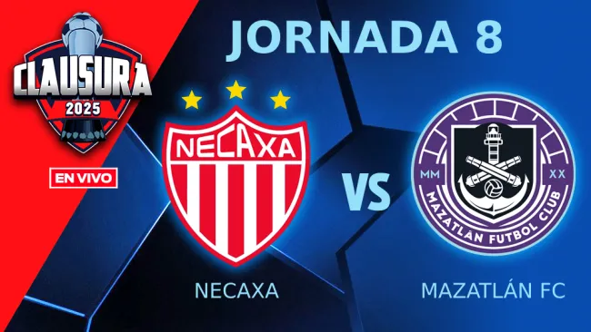 Necaxa vs Mazatlán FC EN VIVO Liga MX Jornada 8 Clausura 2025