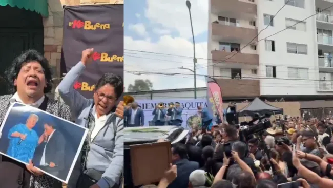 Paquita la del Barrio es despedida con mucho amor por sus seguidores