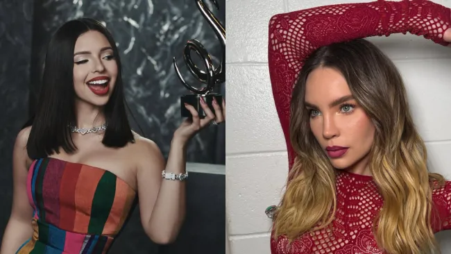 Las artistas tiene en común que fueron novias de Christian Nodal.