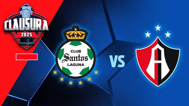 Santos vs Atlas EN VIVO Liga MX Clausura 2025 Jornada 8