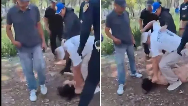 Denuncian agresión de funcionarios de SECGOB a mujer trans en la Alameda Central