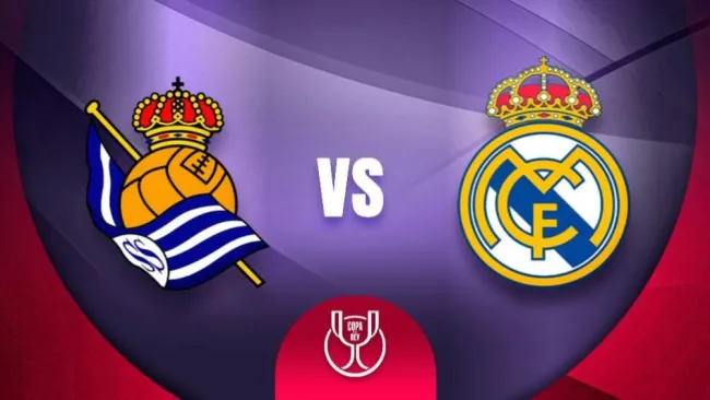 Real Sociedad vs Real Madrid: ¿Dónde y cuándo ver la Ida de las Semifinales de la Copa del Rey?