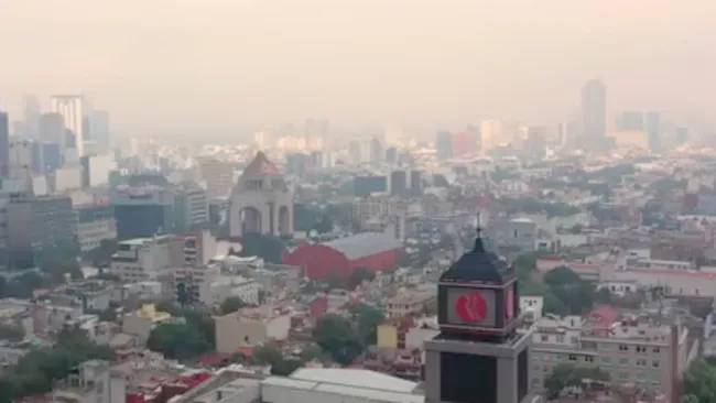 La Zona Metropolitana del Valle de México está siendo afectada.