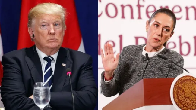 Claudia Sheinbaum cuestiona afirmación de Trump sobre fentanilo