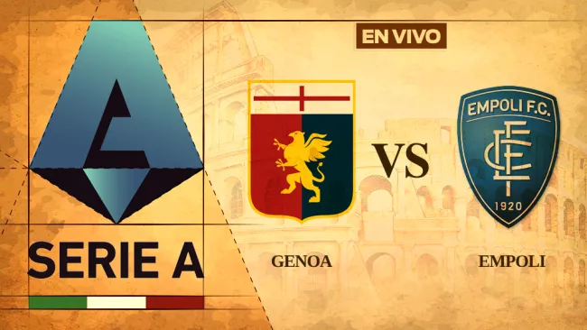 Genoa vs Empoli EN VIVO Serie A Jornada 27