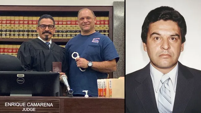 Un exagente de la DEA recibió las esposas para llevarlas a Nueva York.