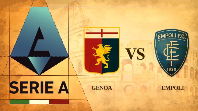 Genoa vs Empoli: ¿Dónde ver a Johan Vásquez en la Serie A?