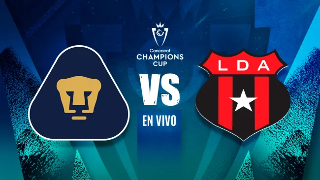 Pumas vs Alajuelense EN VIVO Concacaf Champions Cup Octavos de Final Ida