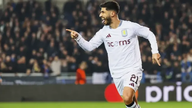 Aston Villa vence a Brujas y pone en pie en los Cuartos de Final de la Champions League