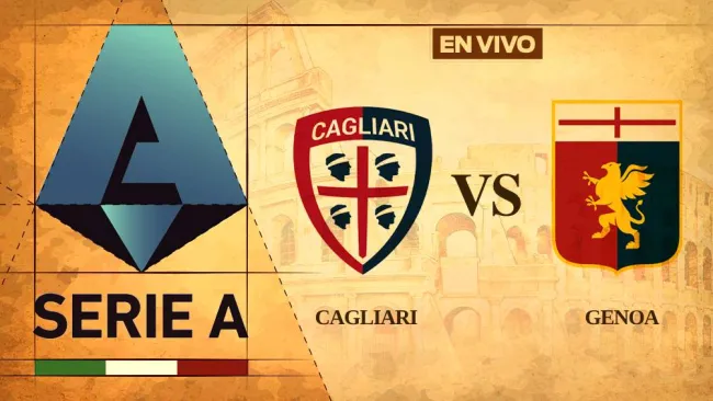 Cagliari vs Genoa EN VIVO Serie A Jornada 28