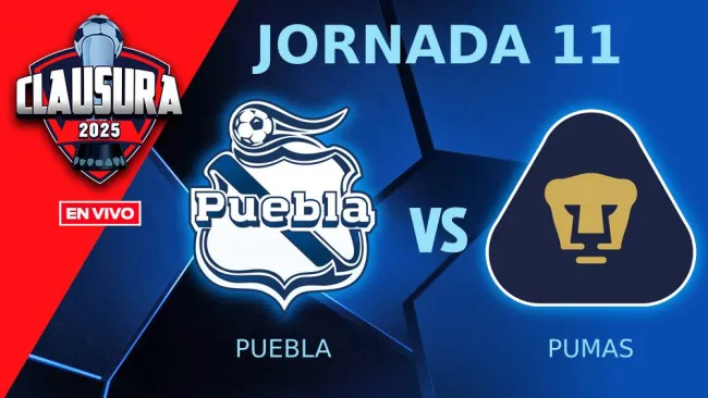 Puebla vs Pumas EN VIVO Liga MX Clausura 2025 Jornada 11