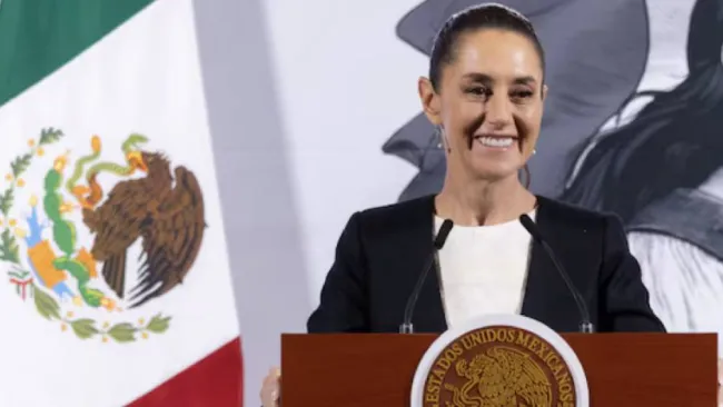 Claudia Sheinbaum explica la llamada de agradecimiento a Trump por la cancelación de aranceles.