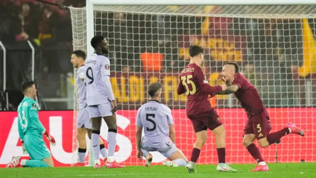 Europa League: Roma se lleva la ventaja sobre Athletic con gol agónico