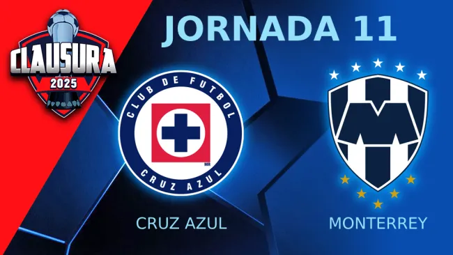 Cruz Azul vs Monterrey: ¿Cuándo y dónde ver la Jornada 11 de la Liga MX?