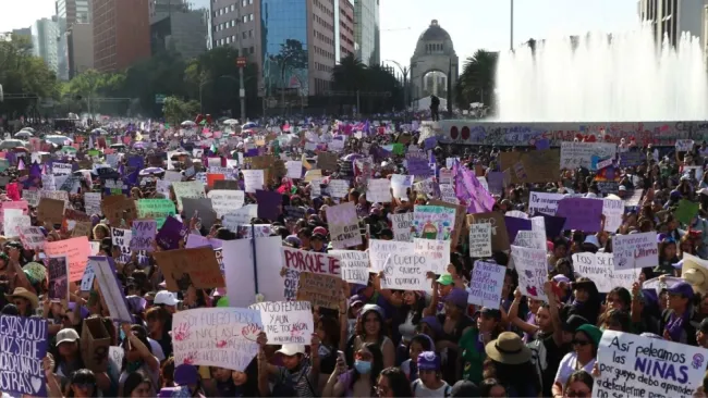 Marcha 8M en la Ciudad de México
