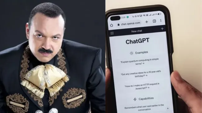 Pepe Aguilar revela que utiliza ChatGPT como herramienta de terapia