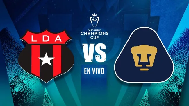 Alajuelense vs Pumas EN VIVO Concacaf Champions Cup Octavos de Final Vuelta