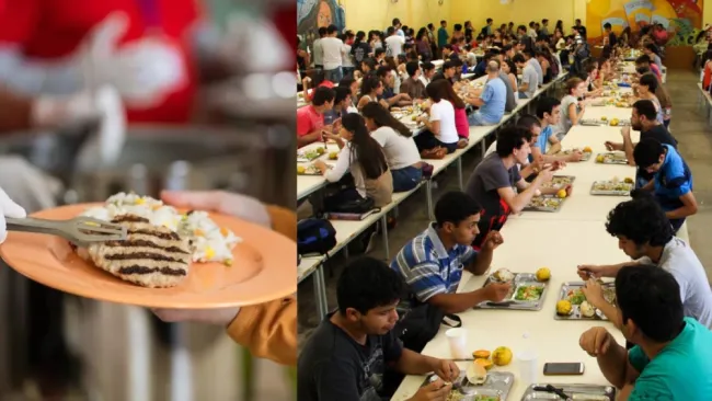 Comedores en los bachilleres de la UNAM