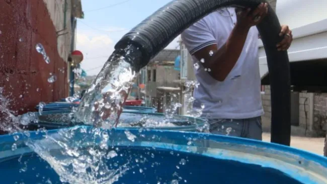 Cortes de agua por tandeo en la CDMX