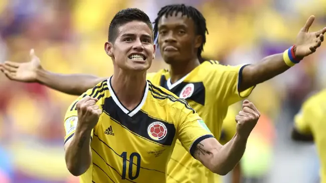 James Rodríguez celebra 14 años consecutivos siendo convocado con Colombia