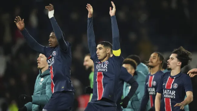 PSG golea al Marsella 