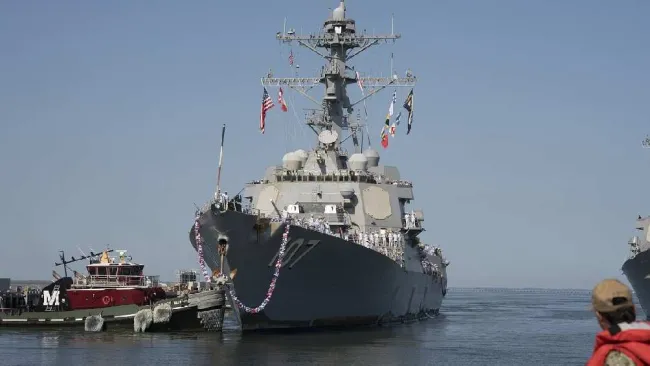 Estados Unidos envía destructor USS Gravely al Golfo de México para operaciones contra el narco 