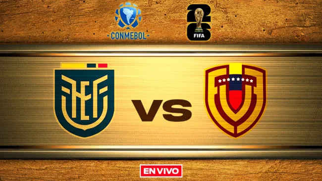 Ecuador vs Venezuela EN VIVO Eliminatorias Mundialistas Conmebol Jornada 13