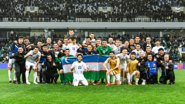 Uzbekistán venció a Kirguistán y está cerca de jugar su primera Copa del Mundo