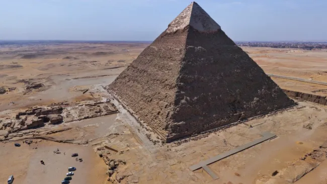 Hallazgo en pirámides de Egipto