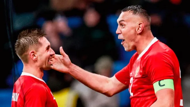 Rusia golea 5-0 a Zambia en amistoso internacional y extiende su invicto 