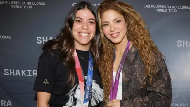 Alejandra Orozco 'presume convivencia' con Shakira previo a concierto en CDMX