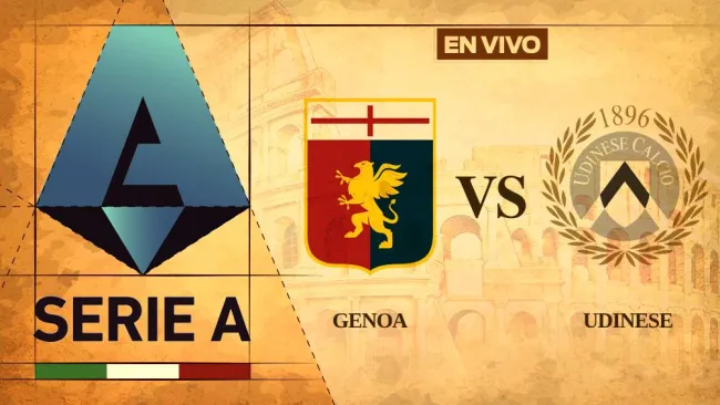 Genoa vs Udinese EN VIVO Serie A Jornada 31