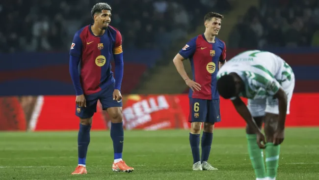 Barcelona empata ante Betis y desaprovecha la oportunidad de ‘amarrar’ LaLiga