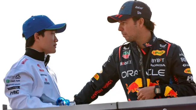 Afición en Japón no olvida a Checo Pérez, pese a apoyar a Yuki Tsunoda