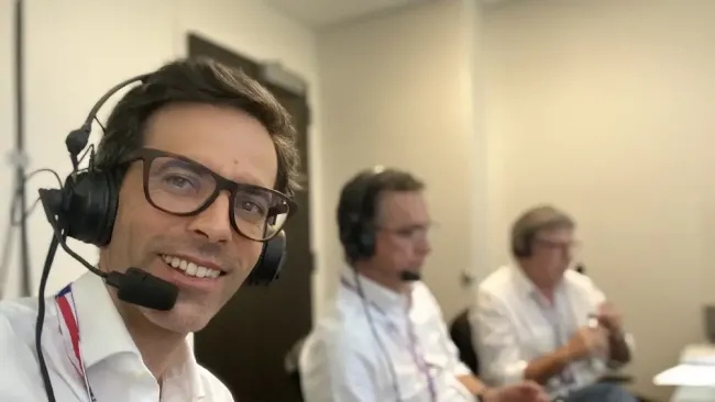 ¡Volvió Diego Mejía! El querido comentarista regresa a las transmisiones de Fórmula 1 en FOX Sports